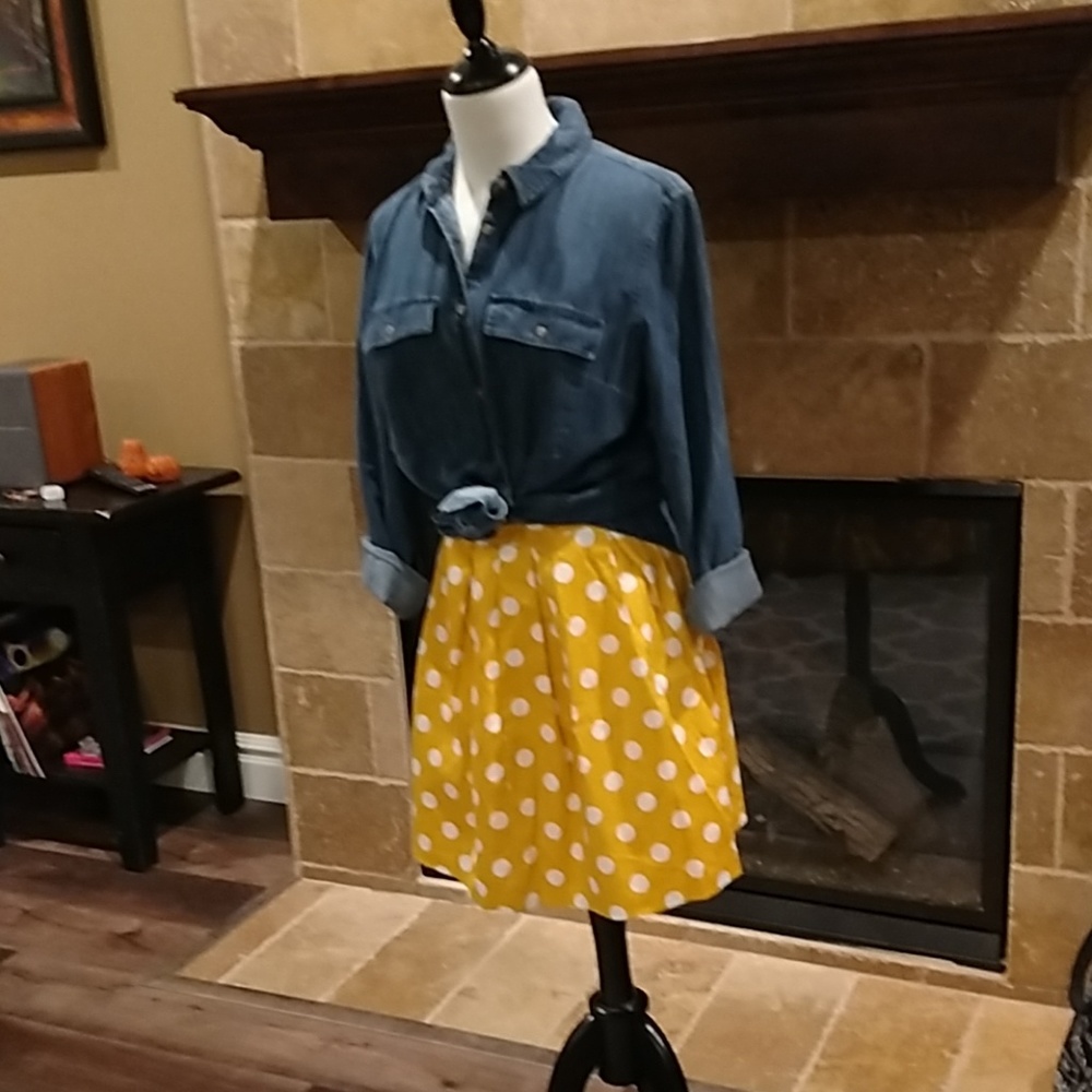 Darling skirt shirt ensemble